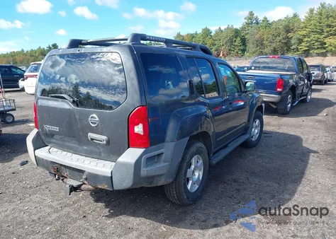 2007 Nissan Xterra S from USA, damaged, VIN 5N1AN08W47C517398